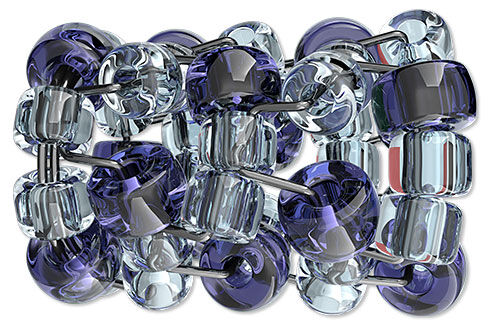 Illustration of beading stitch